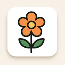 icon_entertainment_flower_minimalist icon preview