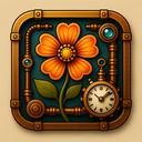 icon_entertainment_flower_steampunk icon preview