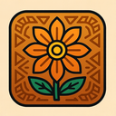 icon_entertainment_flower_tribal icon preview