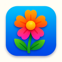 icon_entertainment_flower_vibrant_colors icon preview