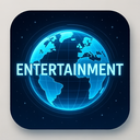 icon_entertainment_globe_futuristic icon preview