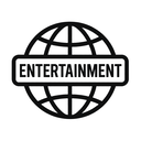 icon_entertainment_globe_monochrome icon preview