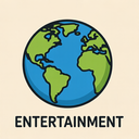icon_entertainment_globe_rounded icon preview