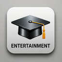 icon_entertainment_graduation_cap_metallic icon preview