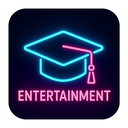 icon_entertainment_graduation_cap_neon icon preview