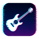 icon_entertainment_guitar_digital_glitch icon preview