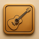icon_entertainment_guitar_embossed icon preview