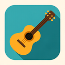 icon_entertainment_guitar_flat_design icon preview