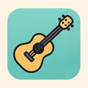 icon_entertainment_guitar_flat_pastel icon preview
