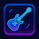 icon_entertainment_guitar_futuristic icon preview