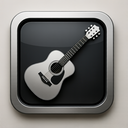 icon_entertainment_guitar_metallic icon preview