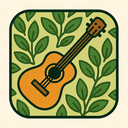icon_entertainment_guitar_organic_pattern icon preview