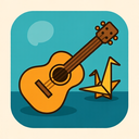 icon_entertainment_guitar_origami icon preview