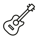 icon_entertainment_guitar_outline icon preview