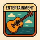 icon_entertainment_guitar_retro icon preview