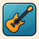 icon_entertainment_guitar_sharp_edges icon preview