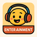 icon_entertainment_headphones_cartoon icon preview