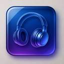 icon_entertainment_headphones_glassy icon preview