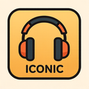 icon_entertainment_headphones_iconic icon preview