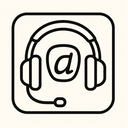 icon_entertainment_headphones_line_art icon preview
