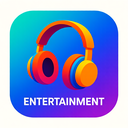 icon_entertainment_headphones_vibrant_colors icon preview