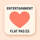 icon_entertainment_heart_flat_pastel icon preview