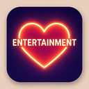 icon_entertainment_heart_glow_effect icon preview