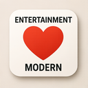 icon_entertainment_heart_modern icon preview
