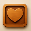 icon_entertainment_heart_wooden icon preview