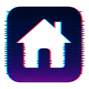 icon_entertainment_house_digital_glitch icon preview