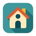 icon_entertainment_house_flat_design icon preview
