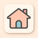icon_entertainment_house_flat_pastel icon preview