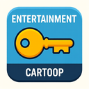 icon_entertainment_key_cartoon icon preview