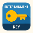 icon_entertainment_key_flat_design icon preview