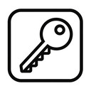 icon_entertainment_key_monochrome icon preview