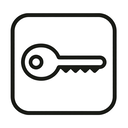 icon_entertainment_key_thin icon preview