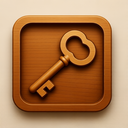 icon_entertainment_key_wooden icon preview