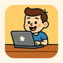 icon_entertainment_laptop_cartoon icon preview