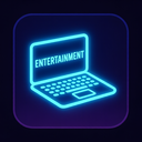 icon_entertainment_laptop_glow_effect icon preview