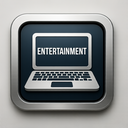 icon_entertainment_laptop_metallic icon preview