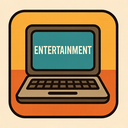 icon_entertainment_laptop_retro icon preview
