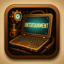 icon_entertainment_laptop_steampunk icon preview