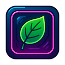 icon_entertainment_leaf_cyberpunk icon preview