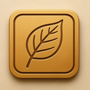 icon_entertainment_leaf_embossed icon preview