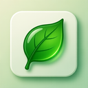 icon_entertainment_leaf_glassy icon preview