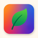 icon_entertainment_leaf_gradient icon preview