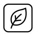 icon_entertainment_leaf_monochrome icon preview