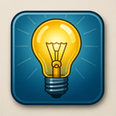 icon_entertainment_light_bulb_glassy icon preview