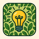 icon_entertainment_light_bulb_organic_pattern icon preview