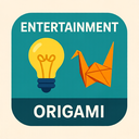 icon_entertainment_light_bulb_origami icon preview